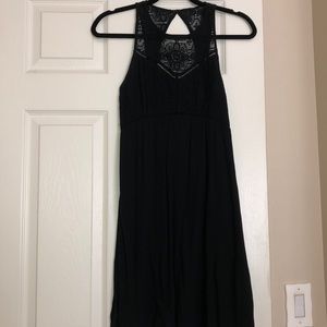 abercrombie and fitch black dress